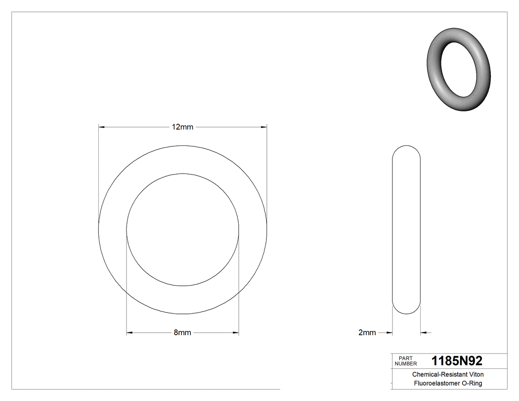 Technical drawing - 1185N92